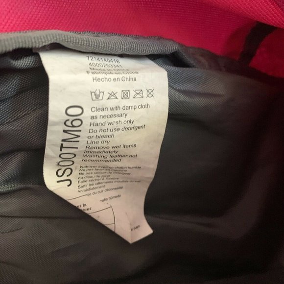 Trans by Jansport 17" Supermax Backpack - Hot Pink laptop + school supplies - Picture 12 of 16